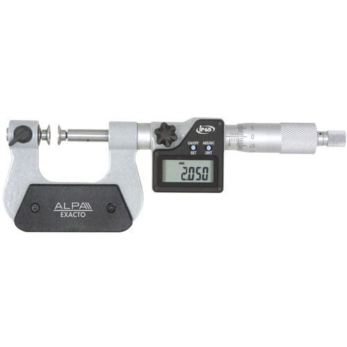 外側マイクロメーター - BA035 series - Alpa Metrology - デジタル / 互換性キー付 / 防水性