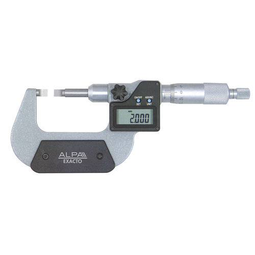 外側マイクロメーター - BA060 series - Alpa Metrology - 厚さ / デジタル / 防水性