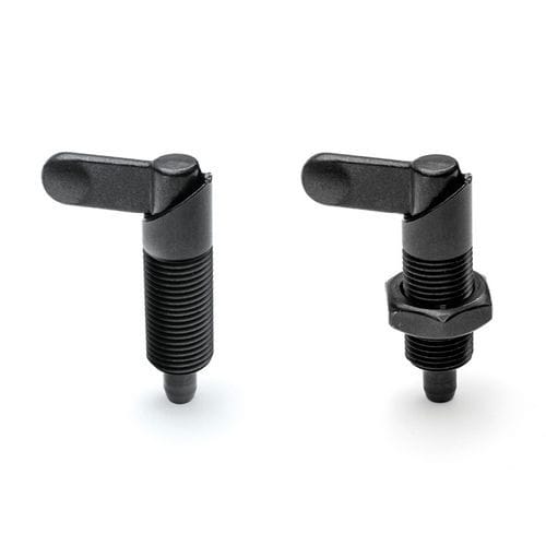 電気亜鉛メッキ鋼製インデキシングナット - PNB - GAMM - ロック可能