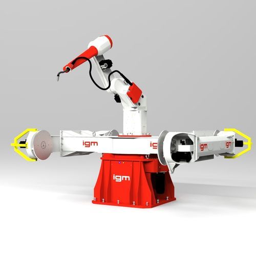 溶接用作業台 - R series - igm Robotersysteme AG - 電動式 / 手動式 / 自動
