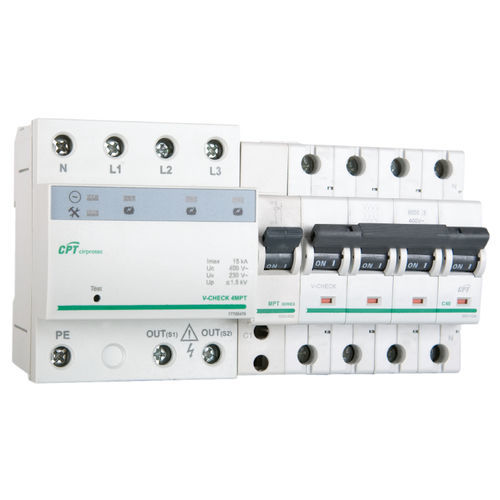 タイプ2避雷器 - V-CHECK 4MPT-25 - Cirprotec - クラス II / 通信用途 / 過電圧対策