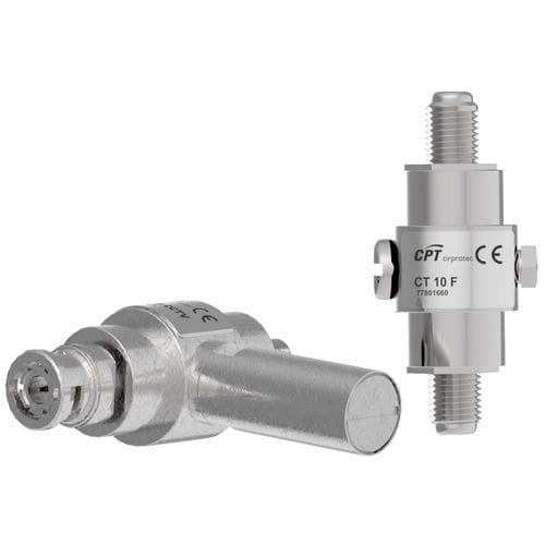高周波アプリケーション避雷器 - CT 10 F - Cirprotec - 太陽光発電設置用 / BNC / 同軸