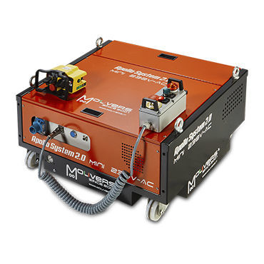 ハンドリング用台車 - MINI POWER 230V AC - Mouvers srl - プラットフォーム / 重量用 / キャスター付き