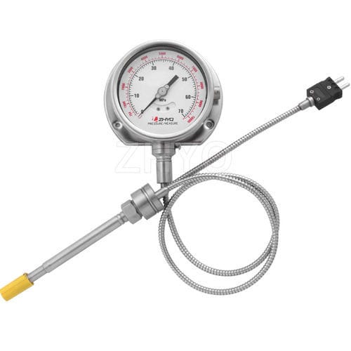 ダイヤルゲージ - PT124Y-615 - Shanghai Zhaohui Pressure Apparatus Co.,Ltd.(ZHYQ) - ステンレススチール製 / スチール製 / プラスチック製