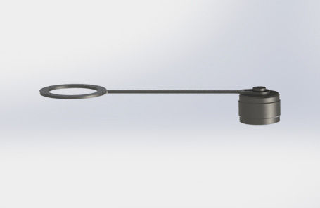 電気コネクタ用キャップ - 001-M12-002 - Suzhou Exceedconn Technology Co.,Ltd. - ねじ式 / 円形 / 熱可塑性樹脂製