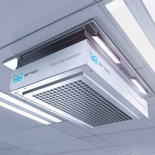 天井用空気清浄機 - Halo smart series - Erlab - フィルター / 活性炭 / HVAC用