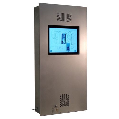 タッチスクリーン付き端末 - V3-17T OUTDOOR - WES Systeme Electronic GmbH - 壁掛け / キオスク / TFT LCD