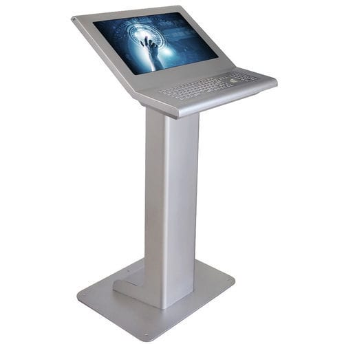 モニターサポートスタンド - Light-M22P-T-IP65-V2A - WES Systeme Electronic GmbH
