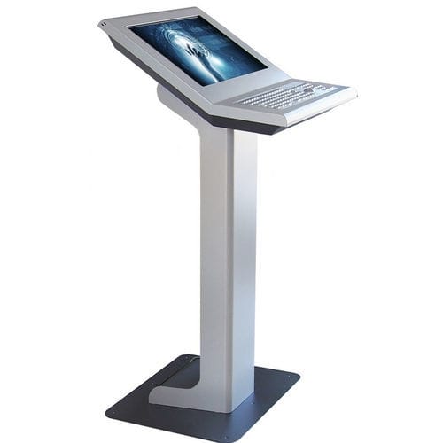 モニターサポートスタンド - LIGHT-M22P-T-IP65 - WES Systeme Electronic GmbH