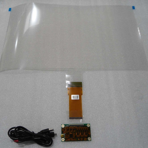 静電容量式タッチスクリーン - PCAP-17.0GR-TOUCHFOLIE - WES Systeme Electronic GmbH - 17インチ / モニター用 / USB