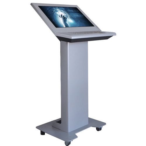 モニターサポートスタンド - LIGHT-M22P-T-V19-R-IP65 - WES Systeme Electronic GmbH