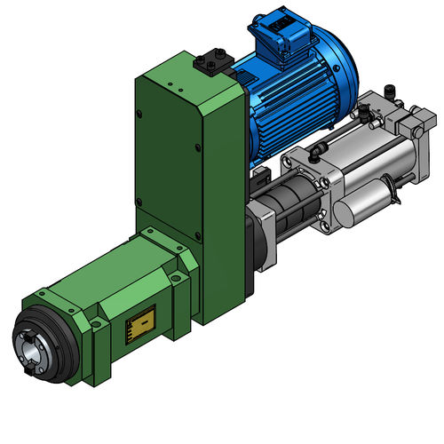 工具自動取り換え機能付リード付き装置 - SC55H-BT40 - HANN KUEN MACHINERY - 製粉 / 穿孔