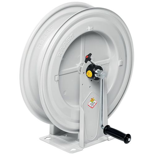 ホース用リール - 75300.200 - RAASM SpA - 手動式 / お湯用 / 建設現場用