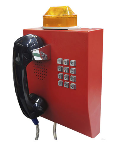 アナログ電話 - JR206-FK-L - J&R Technology Ltd - VoIP / IP65 / 鉄道用
