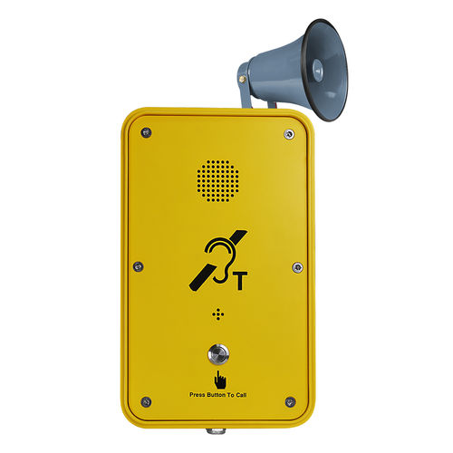アナログ電話 - JR104-SC-H - J&R Technology Ltd - VoIP / IP67 / 鉄道用