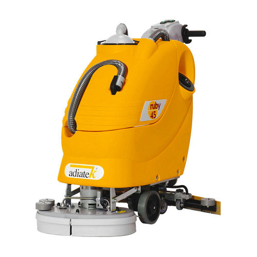 手押しタイプスクラバードライヤー - ruby 45 / 45t - Adiatek - バッテリー式