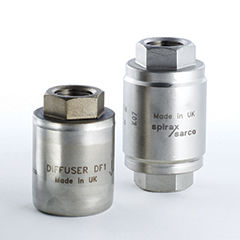 排気消音器 - DF series - Spirax Sarco - 安全 / バルブ用 / 空気ダクト用