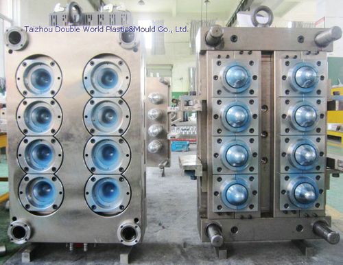 マルチキャビティプラスチック射出成形金型 - DDW-8CAV-PET - Taizhou Double World Plastic&Mould Co., Ltd. - 包装用 / プリフォーム式 / 包装産業用