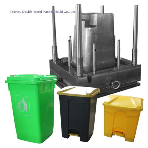 モノキャビティプラスチック射出成形金型 - DDW-TRM003 - Taizhou Double World Plastic&Mould Co., Ltd. - ゴミ容器用 / 包装産業用