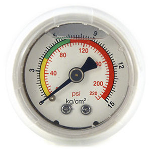 二重スケール圧力計 - PG-4815KG-PP (Compression) - Seasons Gauge Co., Ltd - ブルドン管 / 防水・防塵性能 / プロセス