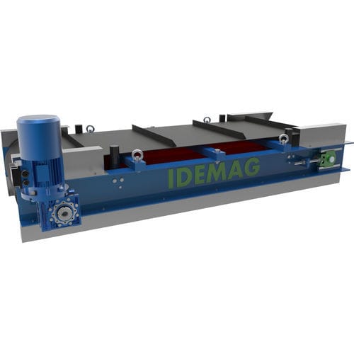 オーバーバンド タイプ分離器 - IDEMAG - 金属用 / 磁気 / リサイクル産業用