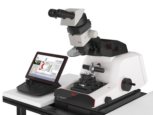 自動標本準備システム - UC Enuity Ultramicrotome - Leica Microsystems GmbH/ライカ - リニア / 薄膜フィルム製造用 / 走査型電子顕微鏡用