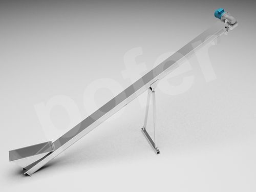 シャフトレス スクリューコンベヤー - POFER SRL - 横型 / 傾斜 / 廃棄物用