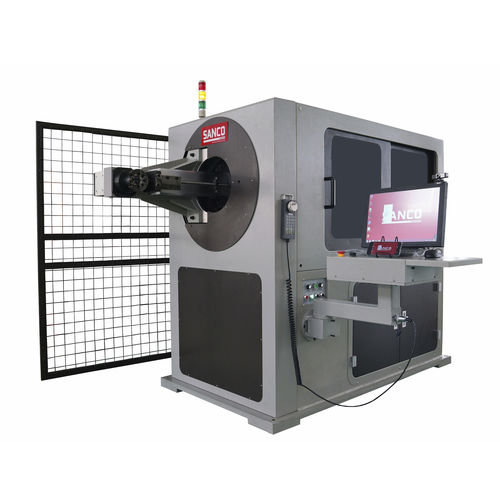 電動式折り曲げ機 - WB-12CNC-5A-3D - SANCO GROUP CO., LIMITED - ワイヤー用 / 5軸 / 3D