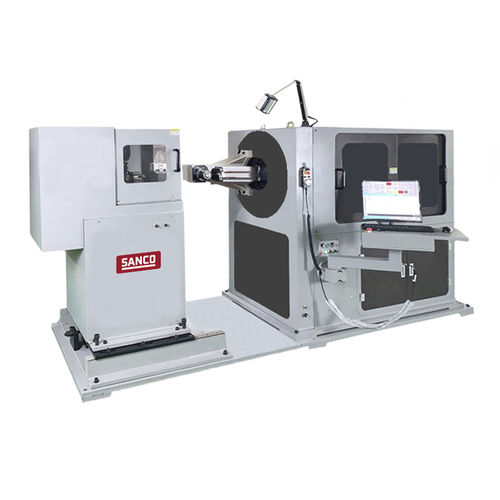 全電動式折り曲げ機 - WB-8CNC-7A-3D-T - SANCO GROUP CO., LIMITED - ワイヤー用 / 3本駆動 / CNC