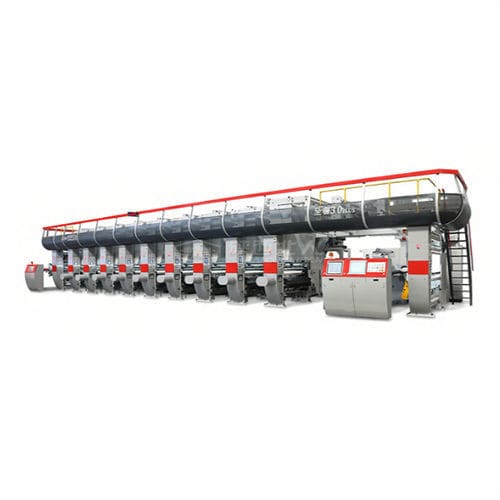 輪転グラビア印刷式インクジェット印刷機 - Shaanxi Beiren Printing Machinery Co.,Ltd - BOPPフィルム / OPPフィルム用 / ポリエチレンフィルム用
