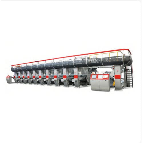 輪転グラビア印刷式インクジェット印刷機 - Zhirui 3.0plus - Shaanxi Beiren Printing Machinery Co.,Ltd - プラスチック用 / プラスチック製フィルム用 / ラベル用