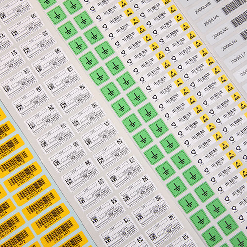 個人認識ラベル - High Temperature PCB Labels - CILS International - 熱転写 / 印刷可能 / ポリエステル製