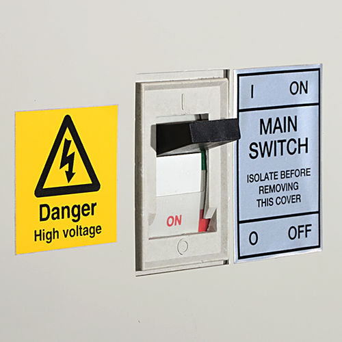 個人認識ラベル - Hazard and Safety Instruction Labels - CILS International - 熱転写 / 印刷可能 / ポリエステル製