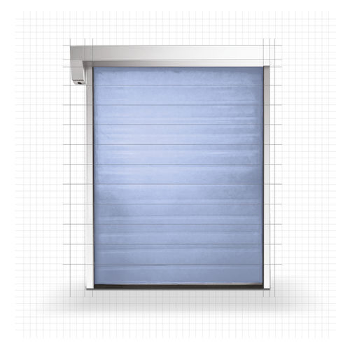ロ－ルアップ式ドア - FlexiRun® Cold 1 - IPR ITALIA SRL - 布製 / 屋内用 / 冷蔵室用