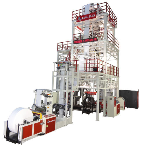 3層共押出成形ライン - FFS HEAVY DUTY BAG - HAN KING PLASTIC MACHINERY CO.LTD - 膨張 / PE用