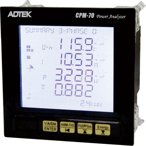 多機能電力計 - CPM-70 Series - ADTEK Electronics Co., Ltd - エネルギー計 / 皮相電力 / 有効電力