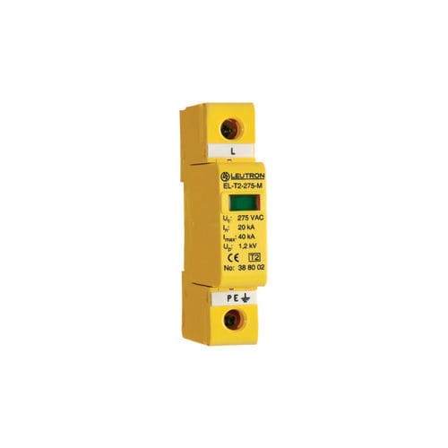 タイプ2避雷器 - EL-T2/1+0-275-FM - Leutron GmbH - 電源用 / モジュラー / AC