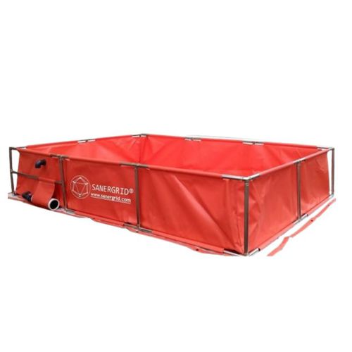 多目的液体垂れ落ち防止パレット - TRFLEX®-REFOR - Groupe SANERGRID - IBCコンテナ用 / 変圧器用 / 重量用