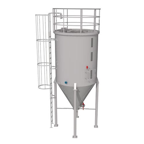 円錐底サイロ - Stock Silo - KREYENBORG GmbH & Co. KG - 粉末用 / バルク材用 / 顆粒剤用