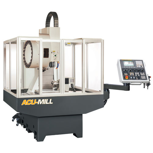 3軸フライス盤 - Acu-Mill AM8 - Kent Industrial - 縦型 / コラム型 / CAT40