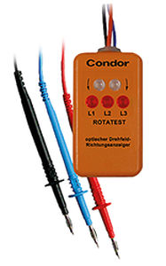 位相順序試験機 - ROTATEST - Condor Pressure Control GmbH - モーター / 携帯型