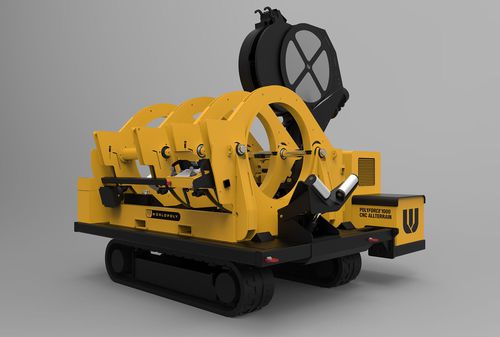 両端繋ぎ溶接機 - POLYFORCE40 TRACK - Worldpoly Pty Ltd - 手動式 / コンピューター数値制御（CNC） / 油圧式