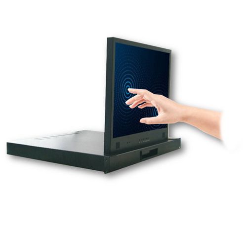液晶ディスプレイ用引出し付きラック - HSINTEK Electronics Co., Ltd - 1U
