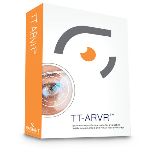 ニアアイディスプレイ(NED)用ソフトウェア - TT-ARVR™ - Radiant Vision Systems - イメージ分析 / データ分析 / パフォーマンス分析