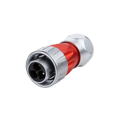 電源コネクター - DH-24-3  - SHENZHEN LINKO ELECTRIC CO.,LTD - 円形 / メス / オス