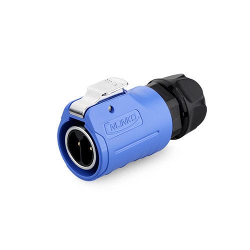 電源コネクター - LP-20 - SHENZHEN LINKO ELECTRIC CO.,LTD - 電線対電線 / 円形 / メス
