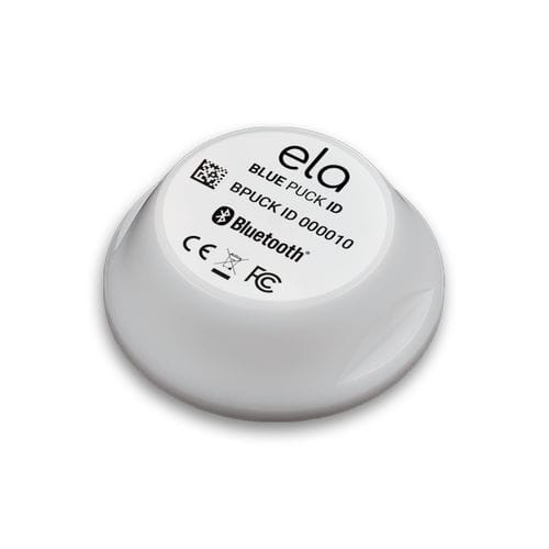 個人認識ラベル - Blue PUCK ID - ELA Innovation S.A - NFC / ポリアセタール（POM） / 輸送用