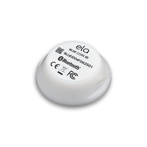 粘着式bluetoothビーコン - BLUE COIN ID - ELA Innovation S.A - IP68