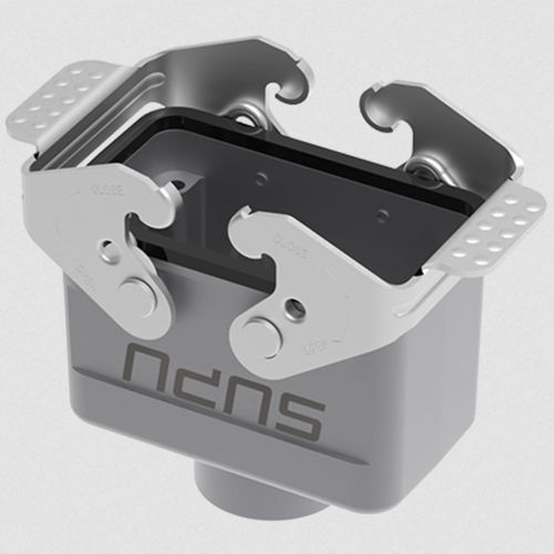IP65コネクター保護カバー - S10B-CC-2L.M-PG16 - Ningbo SUPU Electronics Co., Ltd. - 頑丈 / 金属製