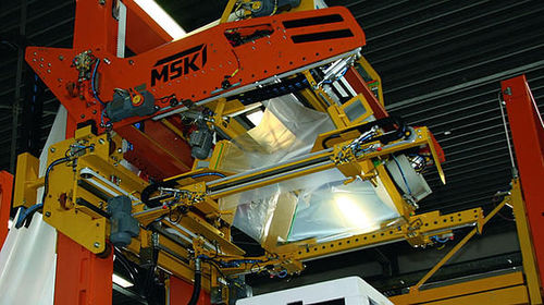 収縮性フィルムラッピング マシン - Multitech - MSK - 自動 / セラミック製品用 / 建築材